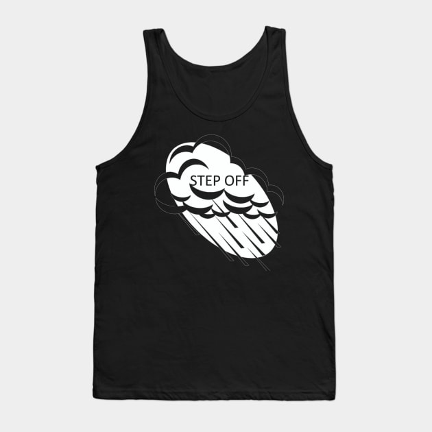 Back Off statement phrase catchy saying Tank Top by MerchCorner